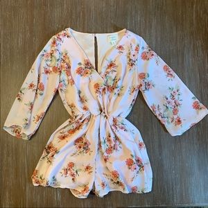 Floral Romper